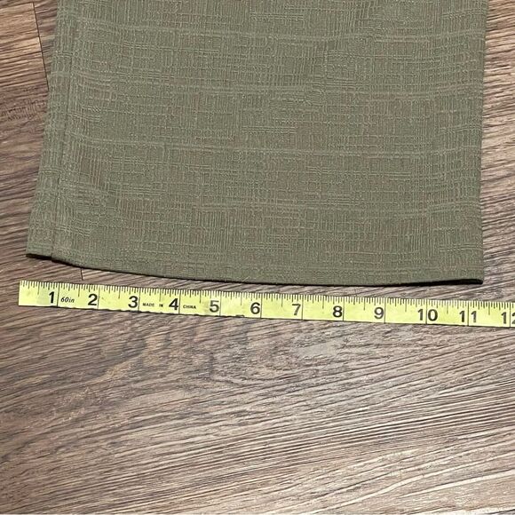 C Est. 1946 High Rise Wide Leg Pants Olive Green Size 18 / 20 W - Picture 7 of 10